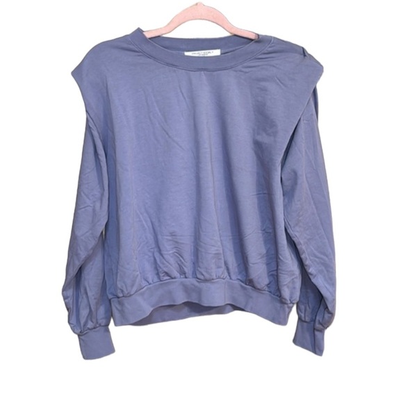 Project Social T | NWOT Oversized Cropped Sweatshirt in Lilac Size S Small - Picture 1 of 9
